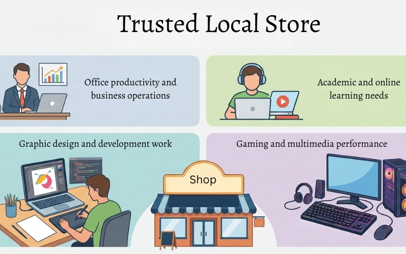 Laptop and Desktop Sales from a Trusted Local Store